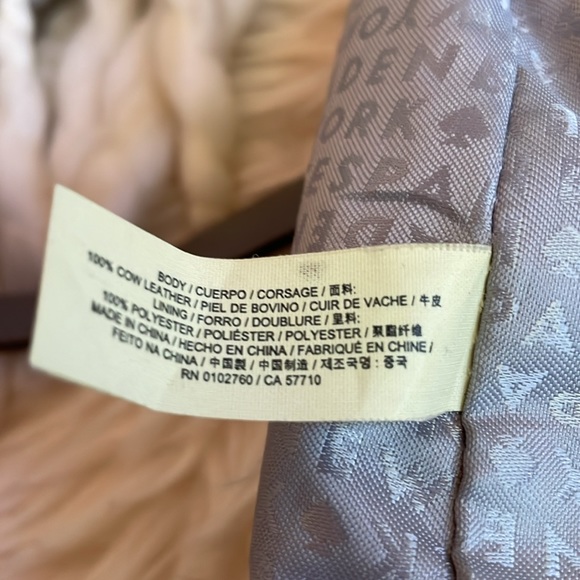 Kate Spade Gray Pebbled Leather Satchel Purse Adjustable Strap Dual Handles - Picture 4 of 11